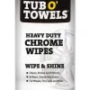 Tub O' Towels Heavy Duty Chrome Wipes